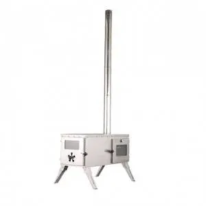Hot New Products Stainless Steel Tent Stove with BBQ and Oven