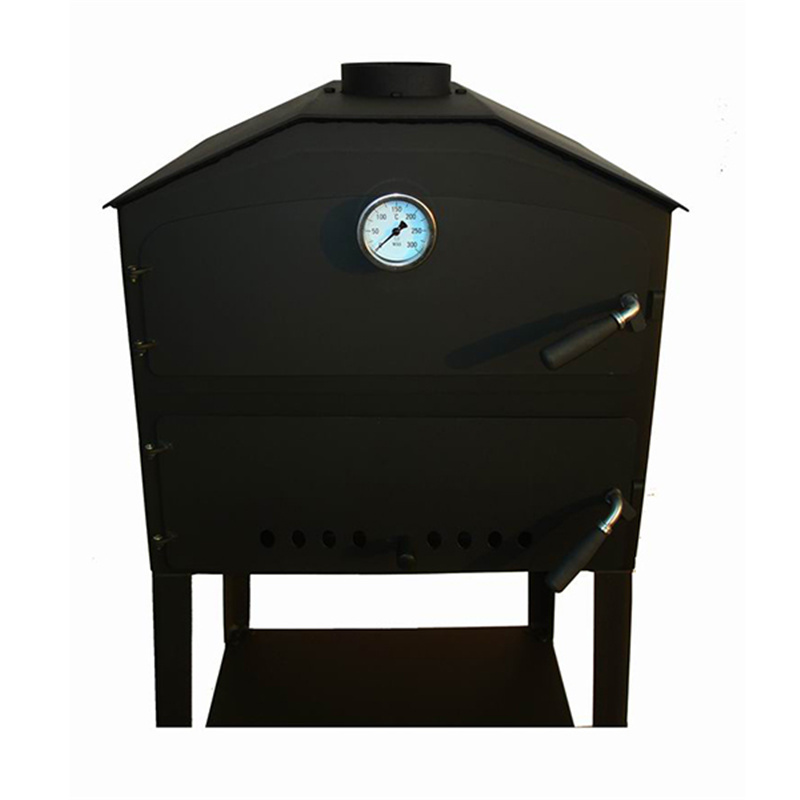OEM Customized Outside Wood Burner - Modern Wood Burning Stove With Pizza Oven – Goldfire