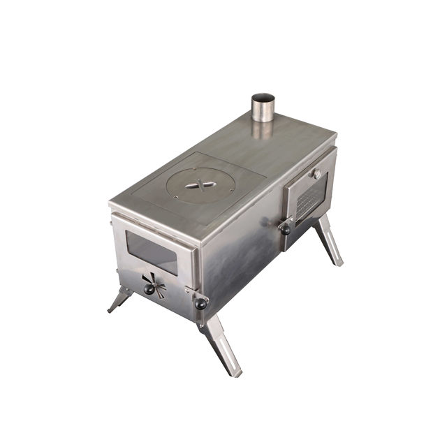 Newly Arrival Titanium Tent Wood Stove - Solid Fuel Wood Burning Stove With Oven – Goldfire