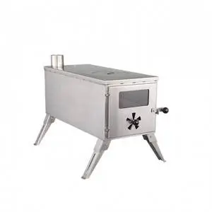Hot New Products Stainless Steel Tent Stove with BBQ and Oven