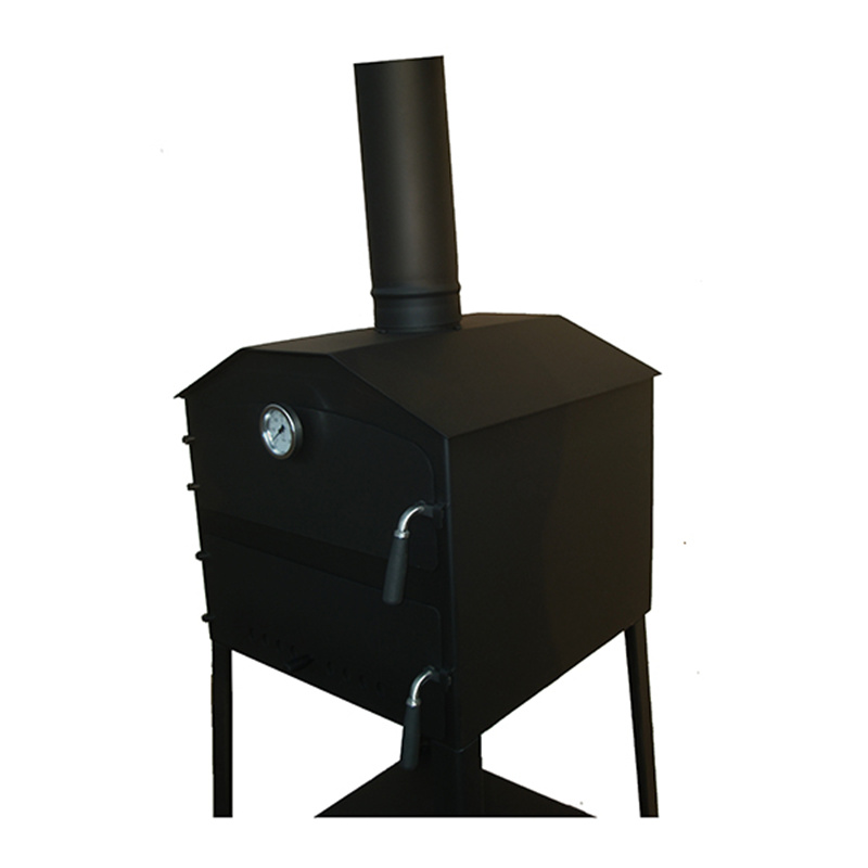 Manufacturer of Pellet Stove Heater - Modern Wood Burning Stove With Pizza Oven – Goldfire