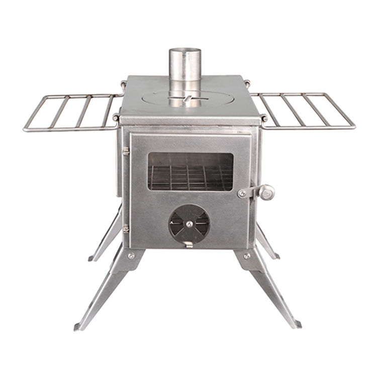 8 Year Exporter Foldable Wood Stove - Lightweight Camping Stainless Wood Stove For Tent – Goldfire
