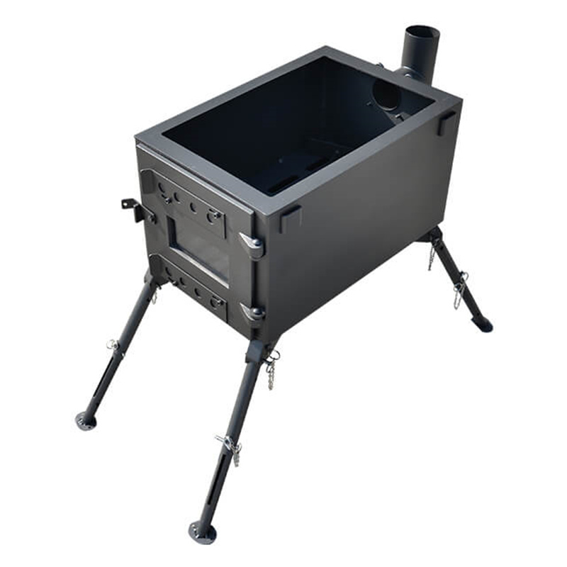 Manufacturer of Pellet Stove Heater - Wood Burner Heater With Portable BBQ Grill – Goldfire