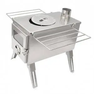 Supply OEM China Outdoor Camping Stove Stainless Steel Portable Firewood Cooking Stove