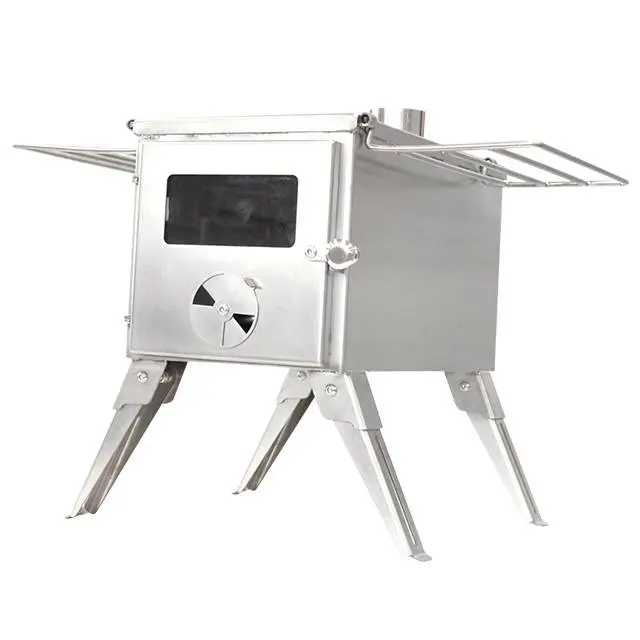 Factory Cheap Hot 3w Titanium Tent Wood Stove - Portable 304 Stainless Steel Tent Stove – Goldfire