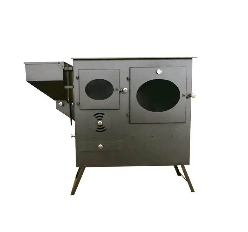 Manufacturer for Stainless Steel Bbq - Double View Wood Stove With Oven – Goldfire